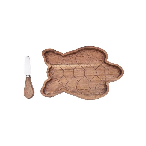 Turtle Serving Board & Spreader Set For Sale