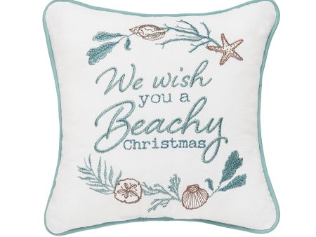 Beachy Christmas Mini Pillow Fashion