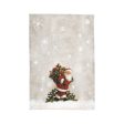 Woodland Santa Kitchen Towel Fashion