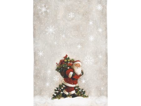 Woodland Santa Kitchen Towel Fashion