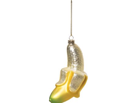 Banana Glass Ornament Online