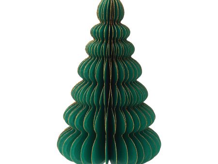 10 in. Honeycomb Paper Tree Figurine For Sale