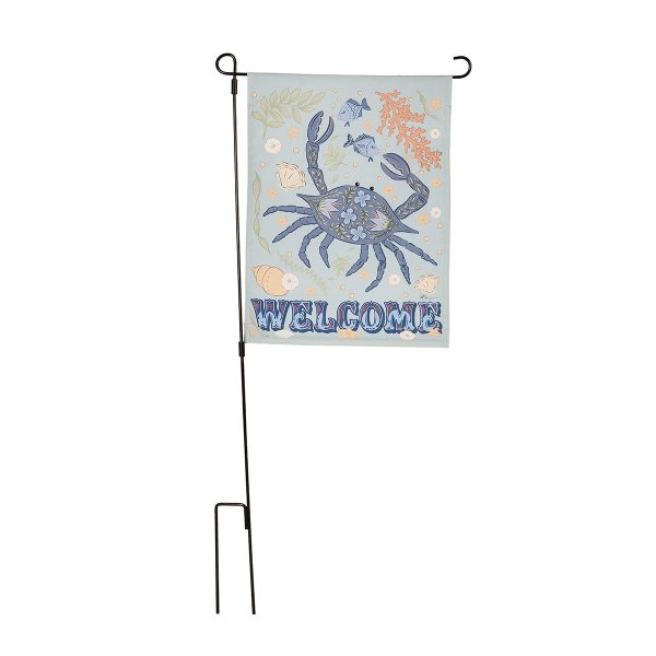 Blue Crab Garden Flag Online Hot Sale