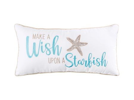 Wish Upon A Starfish Pillow For Discount