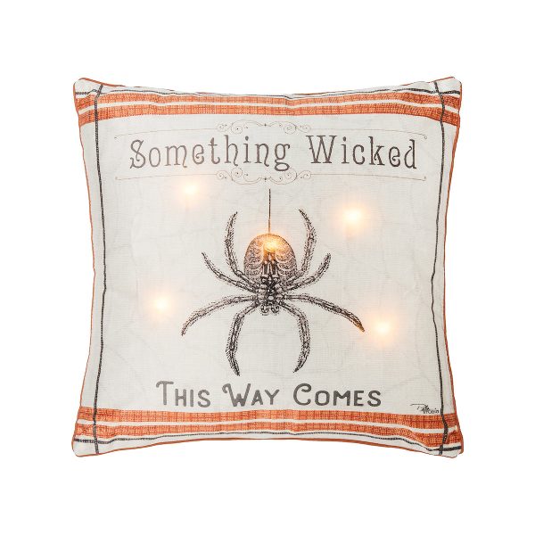 Wicked Spider LED Pillow Fashion