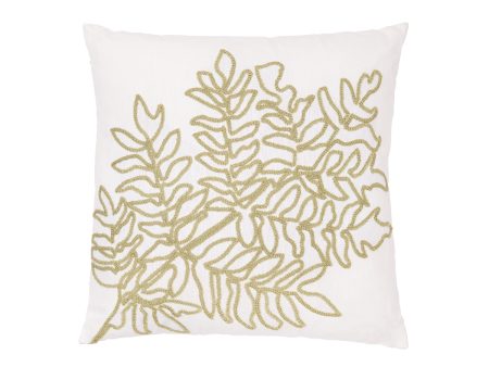 Willow Sage Rice Stitch Pillow on Sale