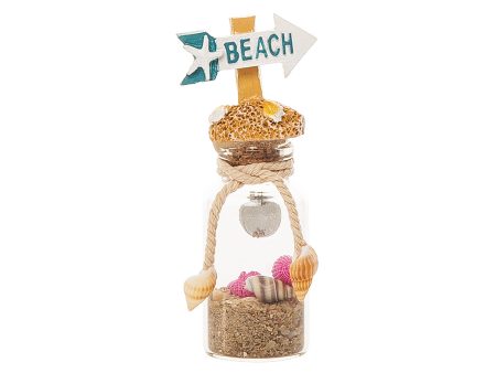 Beach Arrow Sand Bottle Magnet Hot on Sale