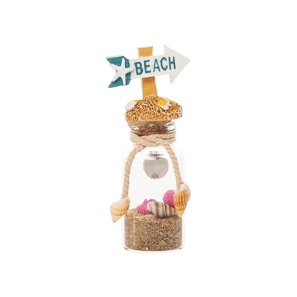 Beach Arrow Sand Bottle Magnet Hot on Sale