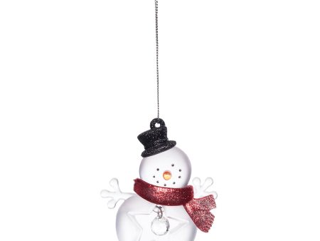 Acrylic Snowman Ornament Online Sale