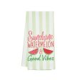 Watermelon & Good Vibes Kitchen Towel For Cheap