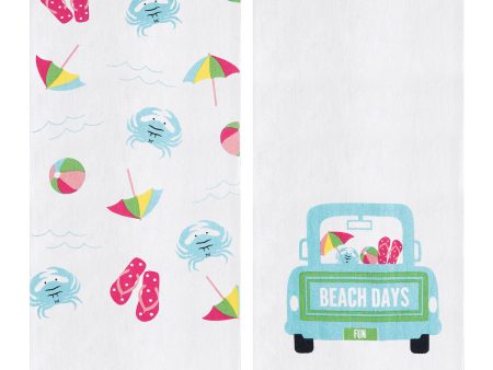 Truck Beach Days Kitchen Towel Set Sale