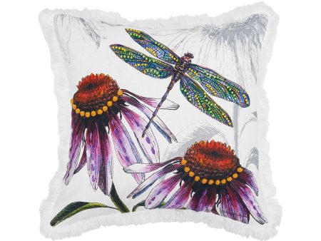 Botanical Dragon Floral Pillow Online