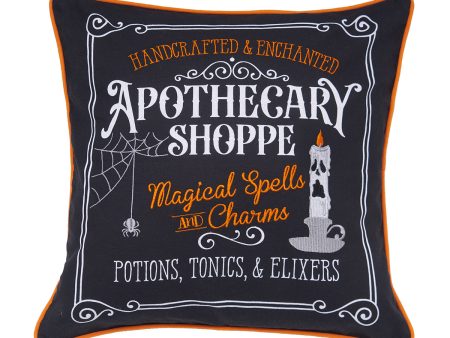 Apothecary Shoppe Pillow For Discount