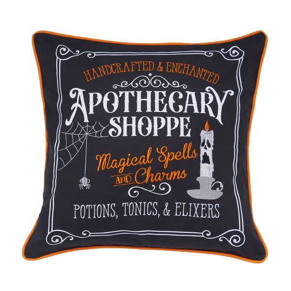 Apothecary Shoppe Pillow For Discount