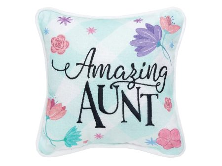 Amazing Aunt Mini Pillow Online now