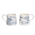 Fish Mugs, Asst. of 2 Online Hot Sale