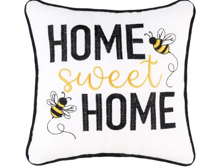 Home Sweet Home Bee Mini Pillow Online Sale