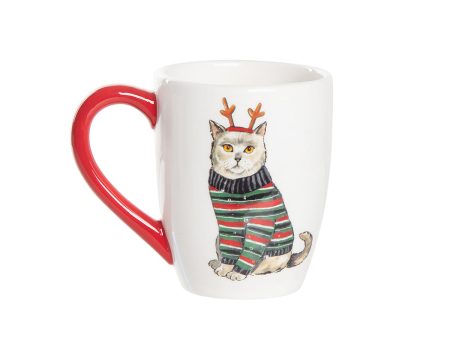 Cat Christmas Mug Fashion