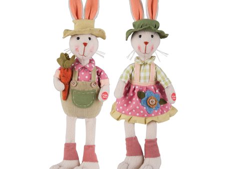 Music Dancing Bunny Figurine, Asst. of 2 Online