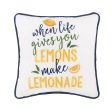 Make Lemonade Mini Pillow For Sale