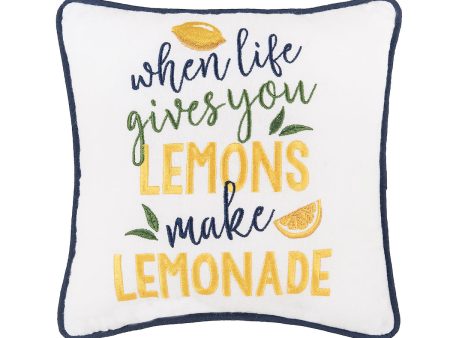 Make Lemonade Mini Pillow For Sale