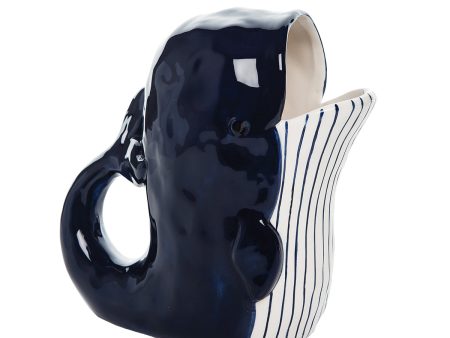 Nautical Whale Pitcher Hot on Sale