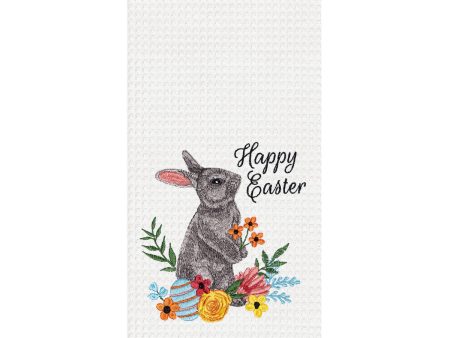 Happy Easter Bunny Kitchen Towel on Sale