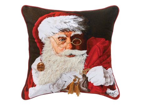 Santa Claus with Toys Pillow Online Sale