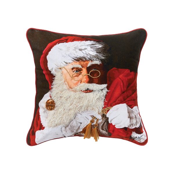 Santa Claus with Toys Pillow Online Sale