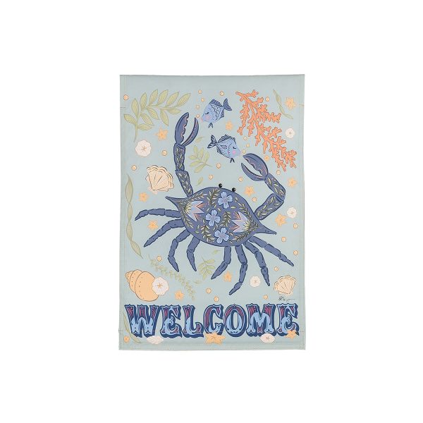 Blue Crab Garden Flag Online Hot Sale