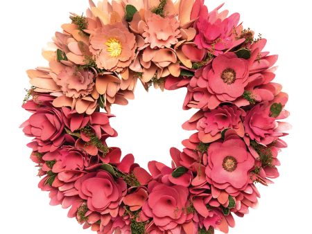 Valentine Floral Wreath For Discount