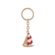 1.15 in. Metal Sailboat Keychain Online