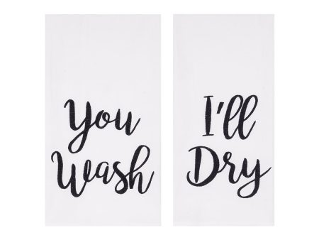 You Wash I ll Dry Kitchen Towel, Set of 2 Online