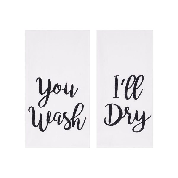 You Wash I ll Dry Kitchen Towel, Set of 2 Online