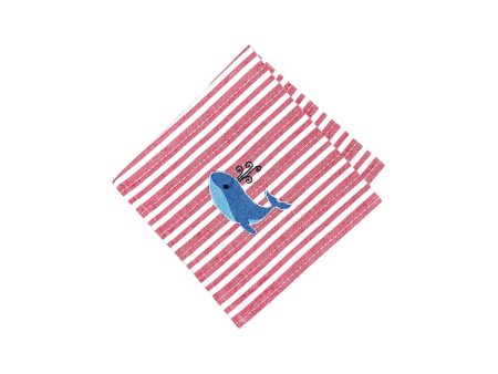 Whale Stripe Napkin Online Hot Sale