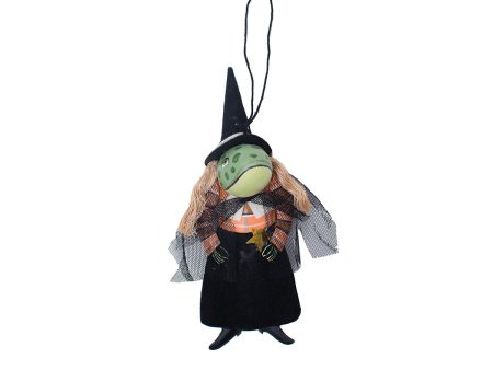 Winifred Toad Witch Tin Ornament For Discount