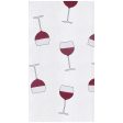 Wine Glasses Kitchen Towel For Discount