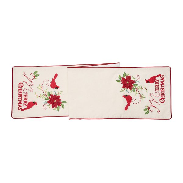 Cardinal Cane Embroidered Runner For Discount