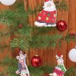 Santa Cat Ornament Online Sale