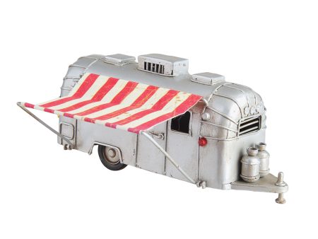 Vintage Silver Camper Ornament Sale