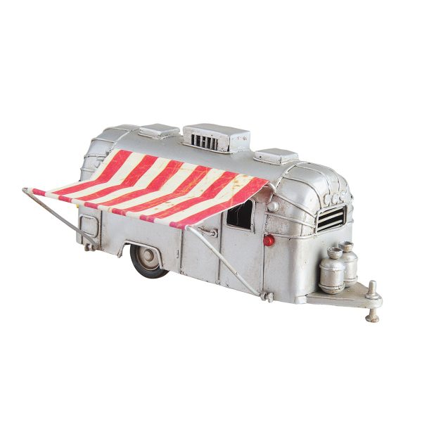 Vintage Silver Camper Ornament Sale