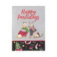 Happy Pawlidays Garden Flag For Sale