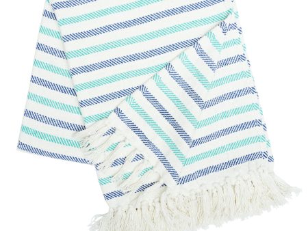 Lakeview Stripe Throw Online Sale