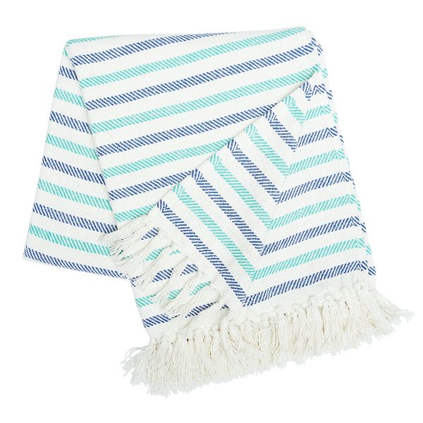 Lakeview Stripe Throw Online Sale