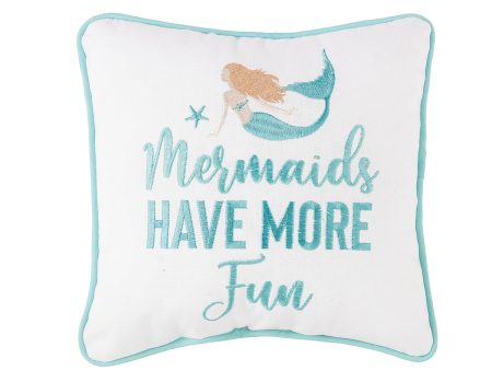 Mermaids Have More Fun Mini Pillow Online Sale