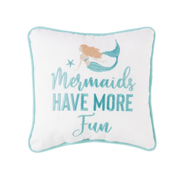 Mermaids Have More Fun Mini Pillow Online Sale