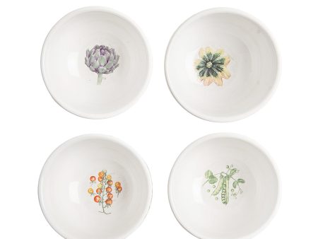 Vegetable Garden Pinch Bowls, Set of  4 Online