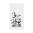 Love Grows Hers Succulent Kitchen Towel Fashion