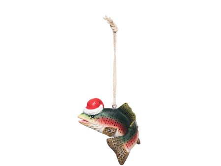 Fish with Santa Hat Ornament Online