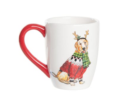 Dog Christmas Mug For Sale